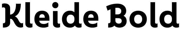 Kleide Bold Font