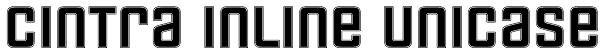 Cintra Inline Unicase Font