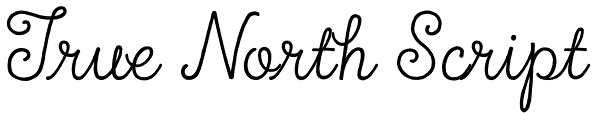 True North Script Font