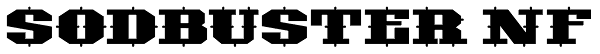 Sodbuster NF Font