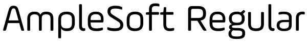 AmpleSoft Regular Font