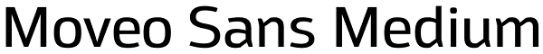 Moveo Sans Medium Font