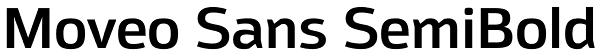 Moveo Sans SemiBold Font