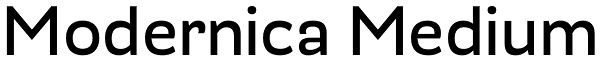 Modernica Medium Font