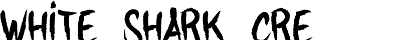 WHITE_SHARK_CRE Font