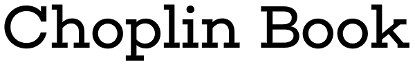 Choplin Book Font