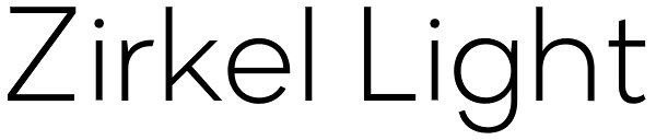 Zirkel Light Font