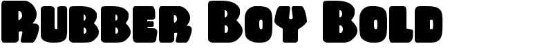 Rubber Boy Bold Font