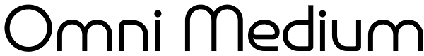 Omni Medium Font