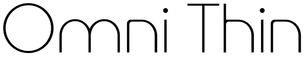 Omni Thin Font