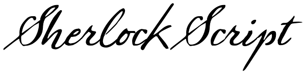 Sherlock Script Font