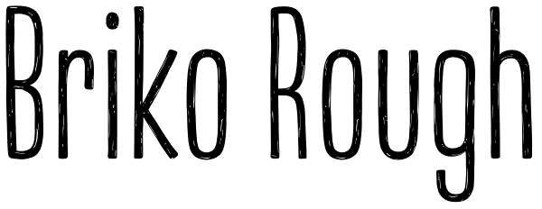 Briko Rough Font