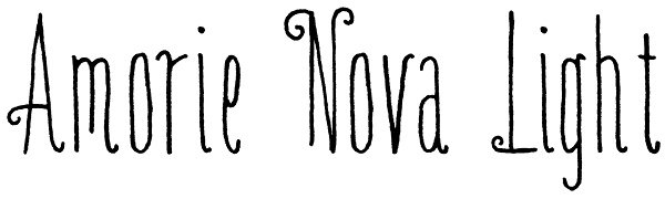 Amorie Nova Light Font