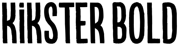 Kikster Bold Font