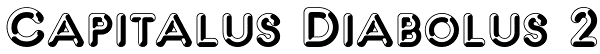 Capitalus Diabolus 2 Font