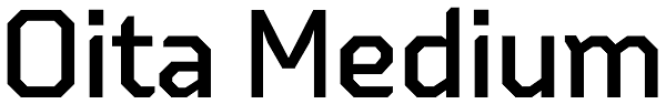 Oita Medium Font