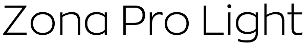 zona pro font download