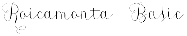 Roicamonta Basic Font