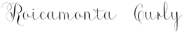 Roicamonta Curly Font