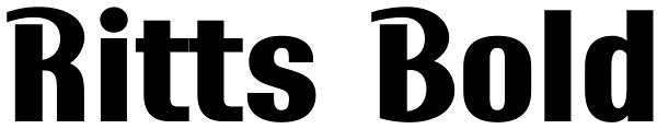 Ritts Bold Font