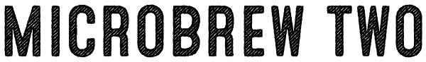 Microbrew Two Font