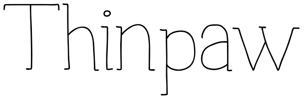 Thinpaw Font