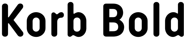 Korb Bold Font