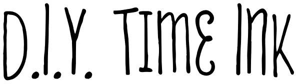 D.I.Y. Time Ink Font