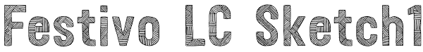 Festivo LC Sketch1 Font