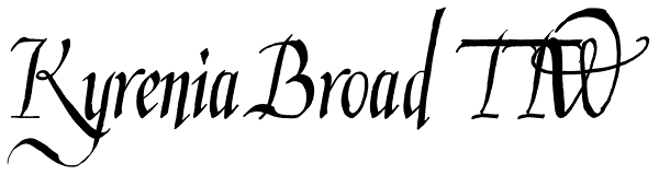 Kyrenia Broad TTW Font