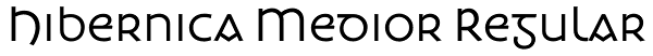Hibernica Medior Regular Font