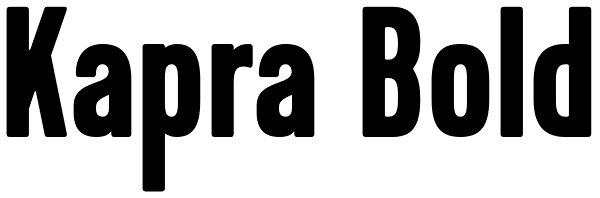 Kapra Bold Font