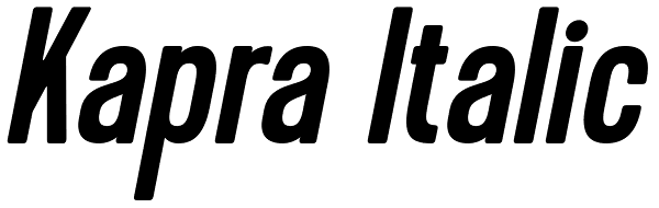 Kapra Italic Font