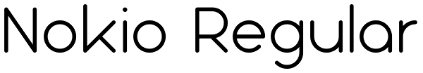 Nokio Regular Font