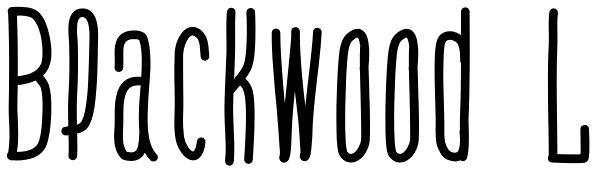 Blackwood L Font