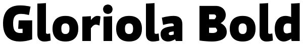 Gloriola Bold Font