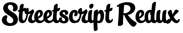 Streetscript Redux Font