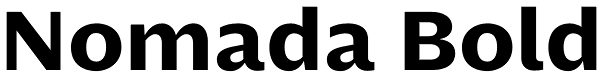 Nomada Bold Font