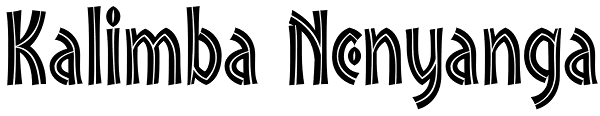 Kalimba Nenyanga Font