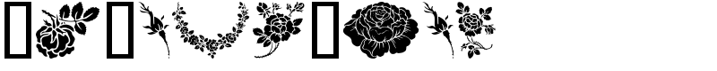 Rosegarden Font