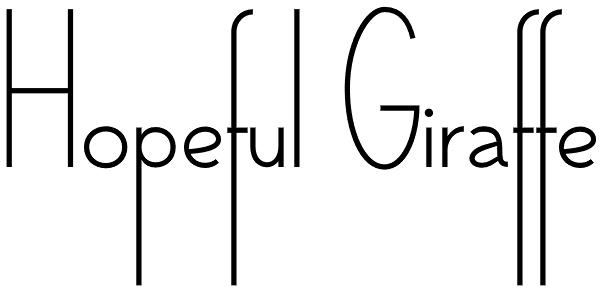 Hopeful Giraffe Font