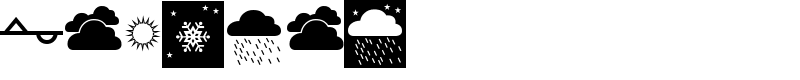 Weather Font