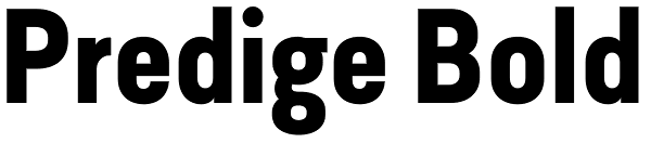 Predige Bold Font