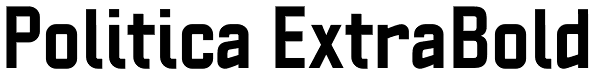 Politica ExtraBold Font