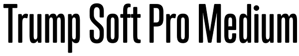 Trump Soft Pro Medium Font