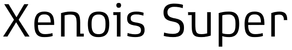 Xenois Super Font