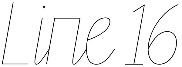 Line 16 Font