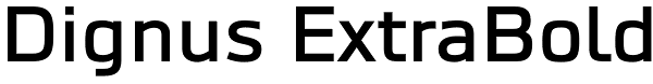 Dignus ExtraBold Font