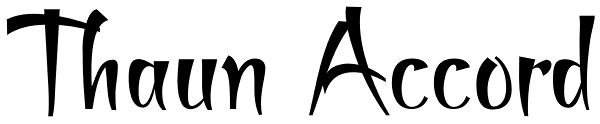 Thaun Accord Font