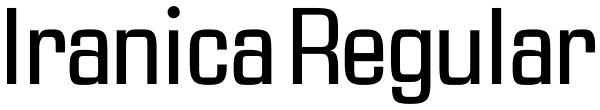 Iranica Regular Font